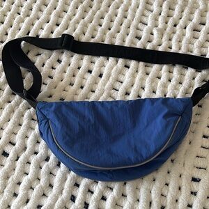 Free people movement Bulls Eye crossbody, shoulder carry bag. Royal blue. NWOT